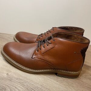 Arkbird Men's Chukka Brown Leather Boots